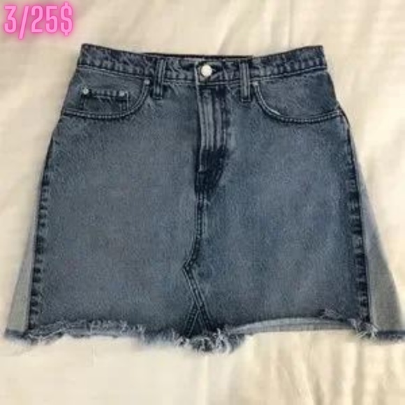 Nobody Denim - Blue Wash Jeans Mini Skirt - 3/25$ - Picture 1 of 7